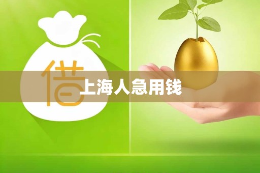 上海人急用钱